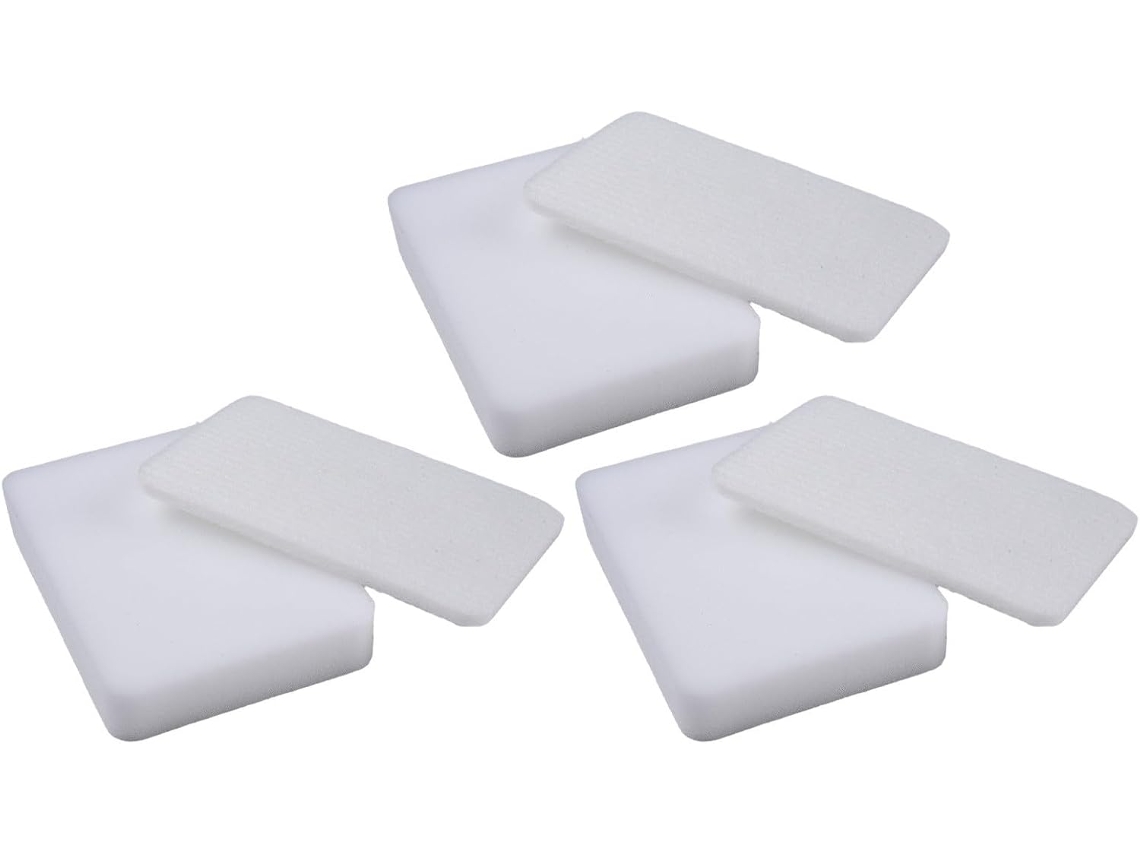 Conjunto De 6 Filtros Esponja Laváveis Para Aspirador Pó Sem Fio