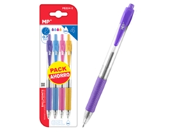 Set Canetas Gel Pack Econômico 4 Uds.