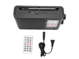 Rádio Portátil Am Fm Sw com Alto falante Bluetooth LAXISCREED