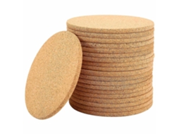 Pacote Com 20 Porta Copos De Cortiça Para Bebidas, Porta Copos De Bar, Absorventes, Resistentes Ao Calor, Reutilizáveis, Para Bebidas Com Slowmoose