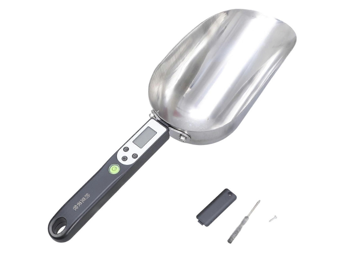 Balança para Pesagem de Alimentos GOKOCO com Display LCD e Colher Medidora