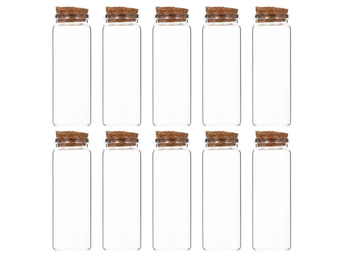 10pcs Garrafa De Armazenamento De Vidro Allinless