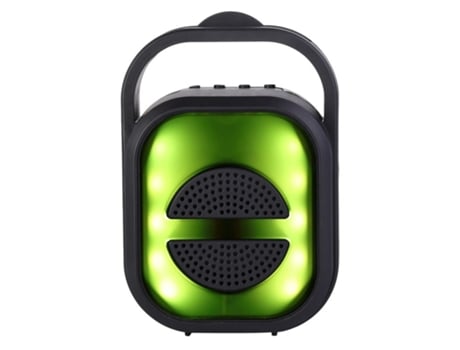 Alto-falante sem fio de 5 W com luzes LED Som potente e atmosfera brilhante um alto-falante de 5 W com luzes LED para desfrutar do som ELECTROTEK