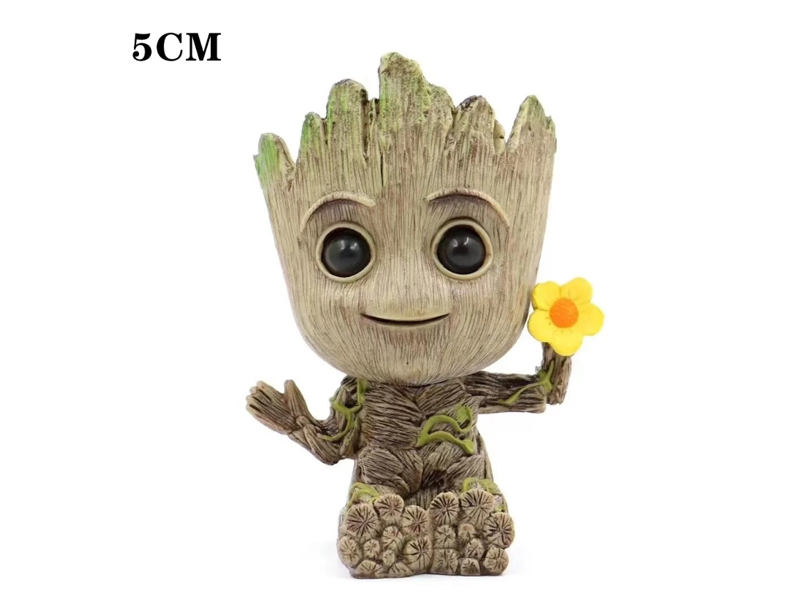 Figura GAATPOT Disney Anime Guardians Of The Galaxy Tree Man Grout Sitting Collectible Pvc Cartoon Mini Action Model Doll Toys