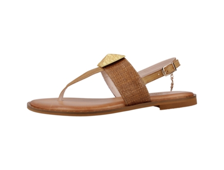 Sapatos de Mulher CARYATIS Tecido Castanho (36)