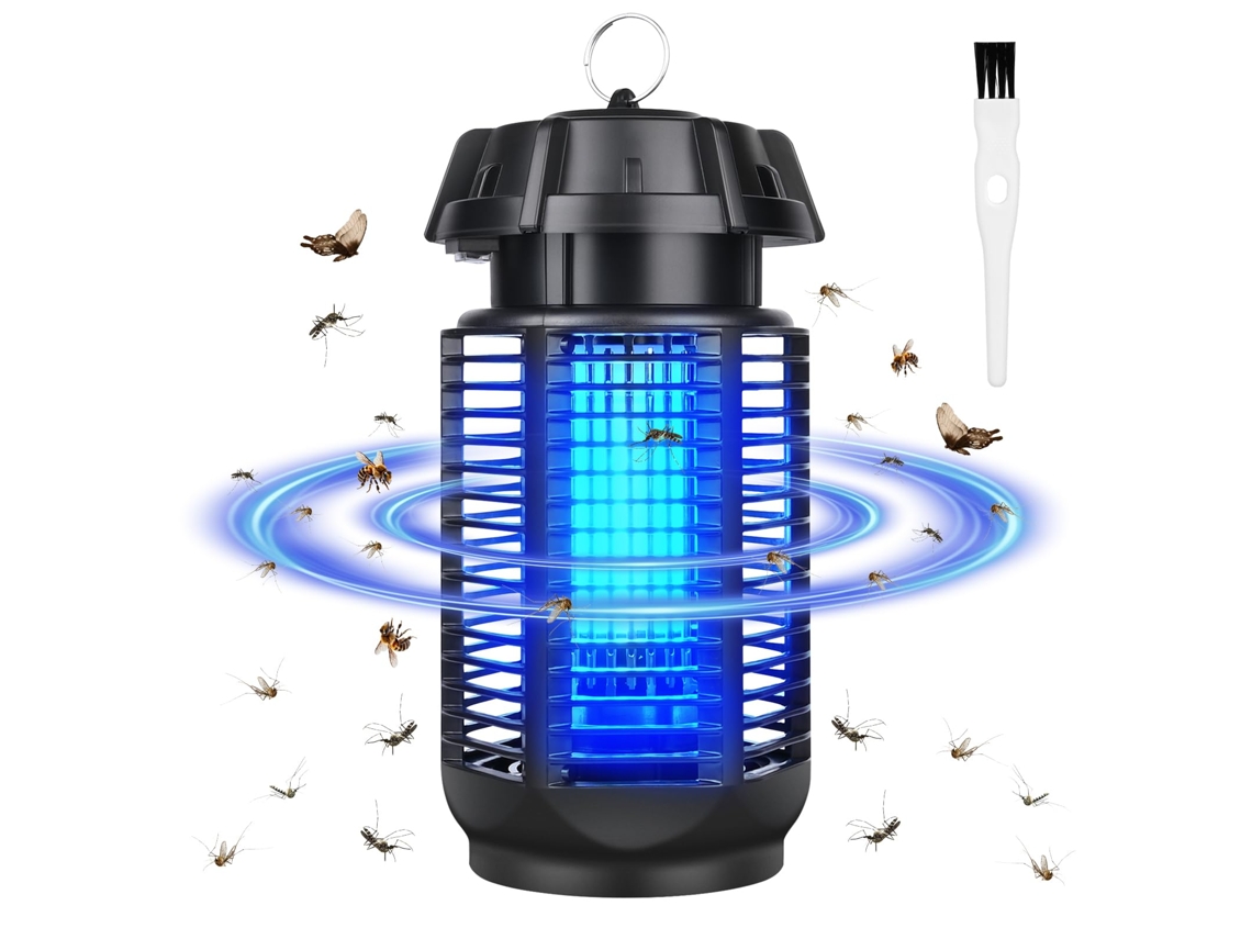 Lâmpada Repelente De Mosquitos De 80inseticida Uv À Prova Dágua 20w 3500v Zeuxo