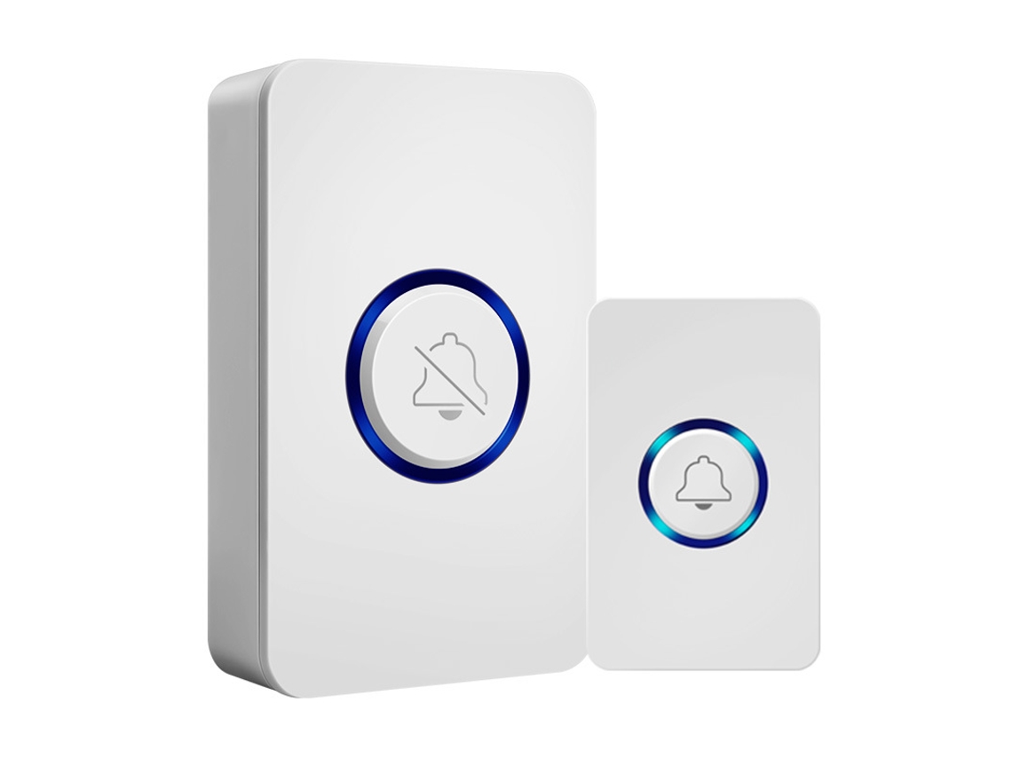Sino de Longa Distância com Controle Remoto Eletrônico Inteligente Dispositivo de Chamada Sem Fio para Idosos Norma Europea Led Usb Casa STELASPLEN
