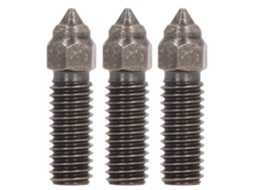 Bico De Aço Temperado 0.4mm 1.75mm M6 Para Impressora 3d Anycubic K1 Kobra Vyper 3 Peças