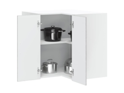 Vidaxl Armário Canto Parede Cozinha Lucca Madeira Cinzento Sonoma