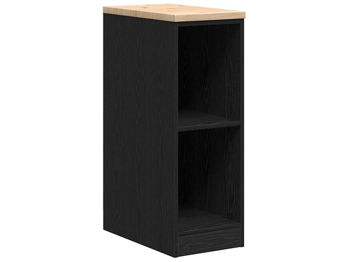 Garage Storage Cabinet, Garage Storage Cabinets Vidaxl Preto Madeira De Pinho (30 X 51 X 85 Cm)