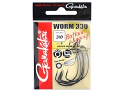 Conjunto de 5 Ganchos GAMAKATSU Worm 325 5/0