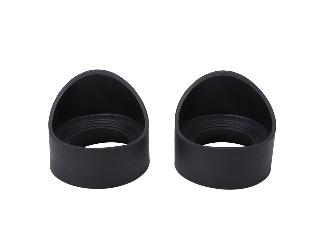 2pcs Microscopes Rubber Eyecups Professional Collapsible Eyepiece Eyeshields For Protecting Eyes LAXISCREED