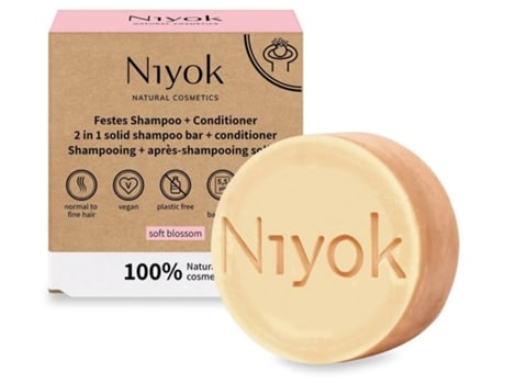 Champú Acondicionador Solido Soft Blossom 80 Gr Niyok
