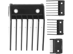 Conjunto de 4 canetas guia profissionais para cabelo em aço inoxidável e ABS