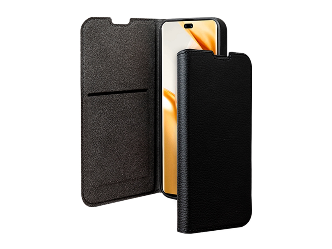 Honor 200 Pro Capa Tipo Carteira Com Função De Suporte Preto