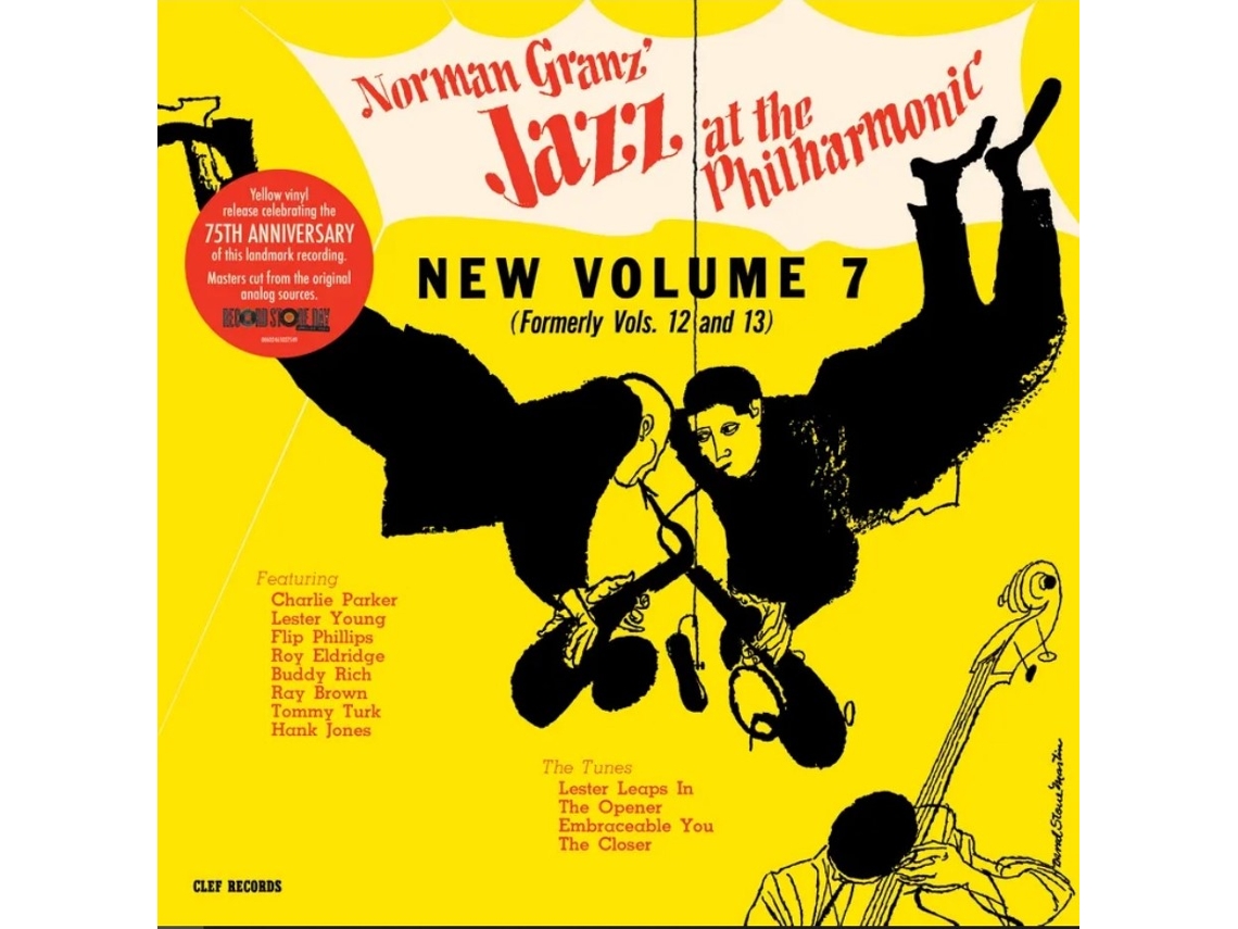 Charlie Parker Norman Granz' Jazz At The Philharmonic Vinil Amarelo Edição Limitada Rsd 2024