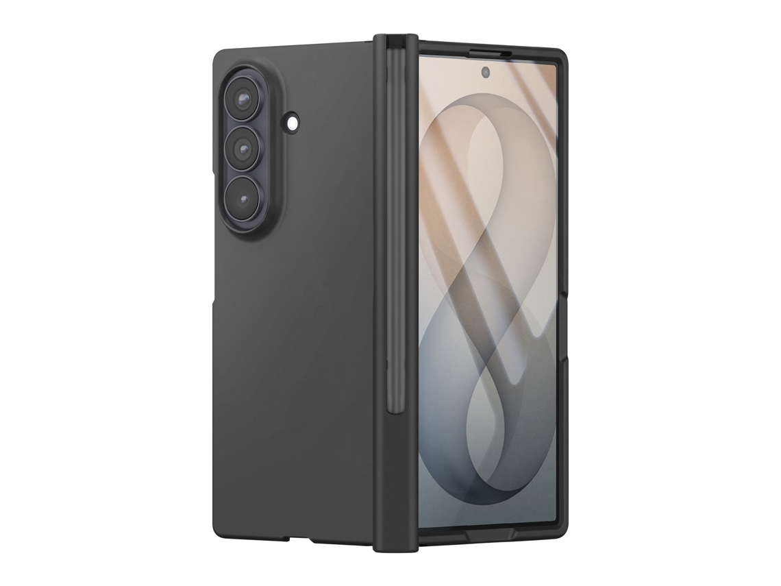 Capa Integral Para Galaxy Z Fold 8 Ultra Com Caneta Borda Elevada
