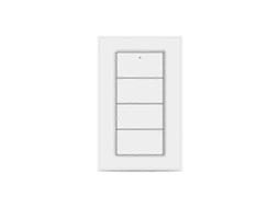 Interruptor De Cena Sem Fio Tuya Zigbee De 4 Vias Com Controle Pelo Aplicativo Smart Life, Alimentado Por Bateria, Interruptor De Botão De Cena Portá