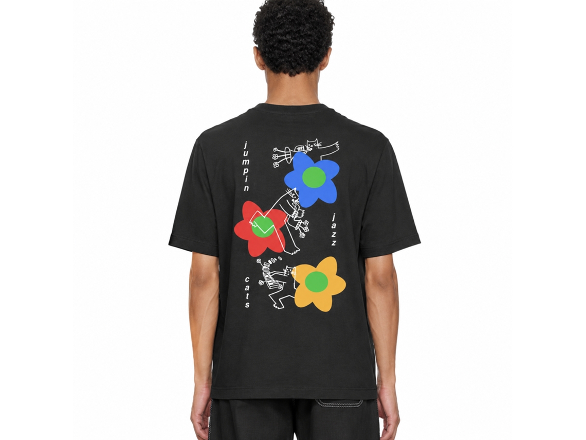 Camiseta Rockinstone Jumpin' Jazz Cats The Jazz Estate com design exclusivo de designer.