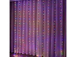 Luzes de Cordão Usb, Luzes de Fada Trançadas, Inclui Controle Remoto. MDUG (300 Leds Coloridos 3mx3m)