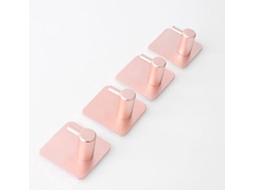 Ganchos Autoadesivos para Toalhas, Conjunto de 5, Ouro Rosa BRILVIBERA