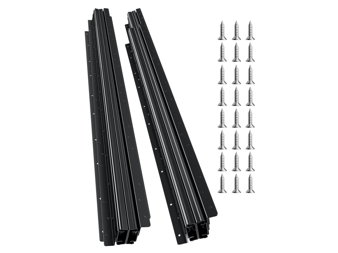 Conjunto De Corrediças De Gaveta 1000mm Com Extração Total E Capacidade 117kg Tekmaquinas