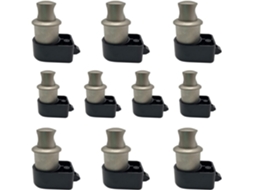 Pacote Com 10 Travas De Pressão Portas Armários, Com Botão De Pressão Sem Chave, Portas De 18a 25mm Espessura