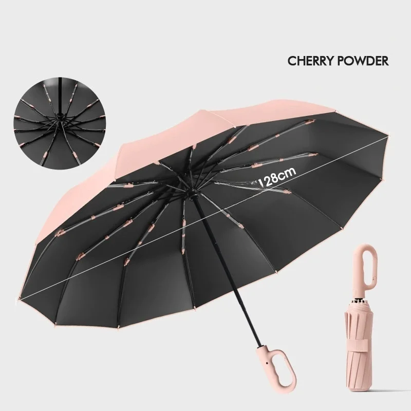 Mini Guarda chuva MDUG, Proteção UV, Ultraleve, Cinco Dobras, Portátil