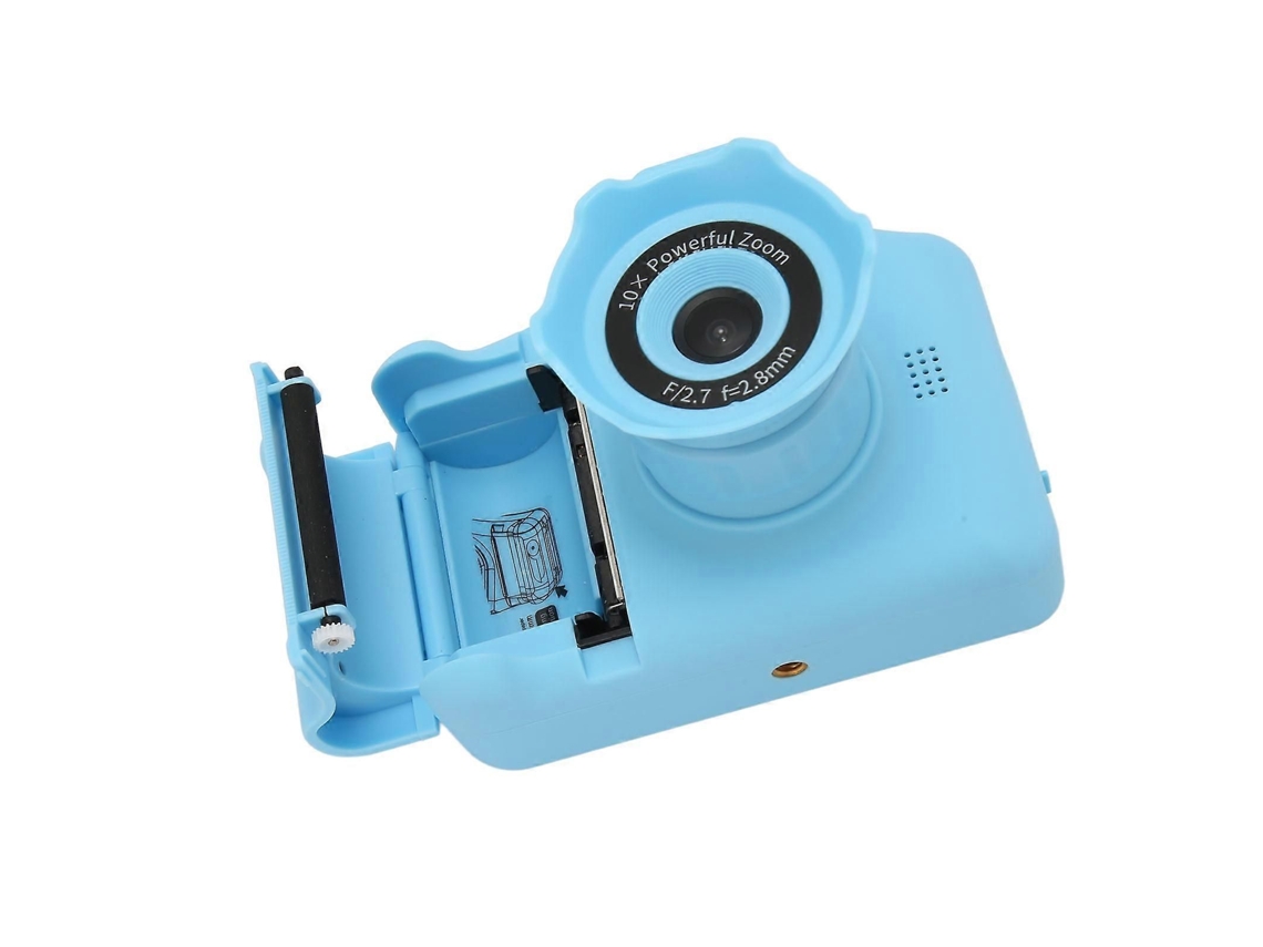 Câmera Infantil com Impressão, Tela Azul de 2,8", Resolução 1440p e Mini Câmera de Vídeo TAISHENGDA