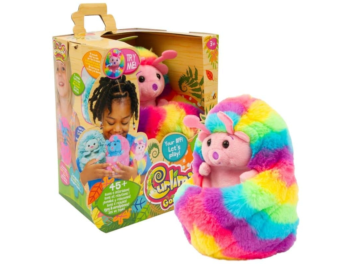 Curlimals Omitolini Bugs Coco La Oruga Multicolor Cur07000 Mult Famosa Famosap24
