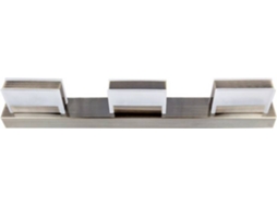 Candeeiro de Parede FABRILAMP Vidar (Dourado - Metal, Vidro - 9x50 cm)