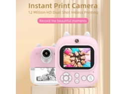 2026 câmera Instantânea para Crianças com Impressão Imediata e Lentes Duplas Câmera Digital Infantil Print Camera