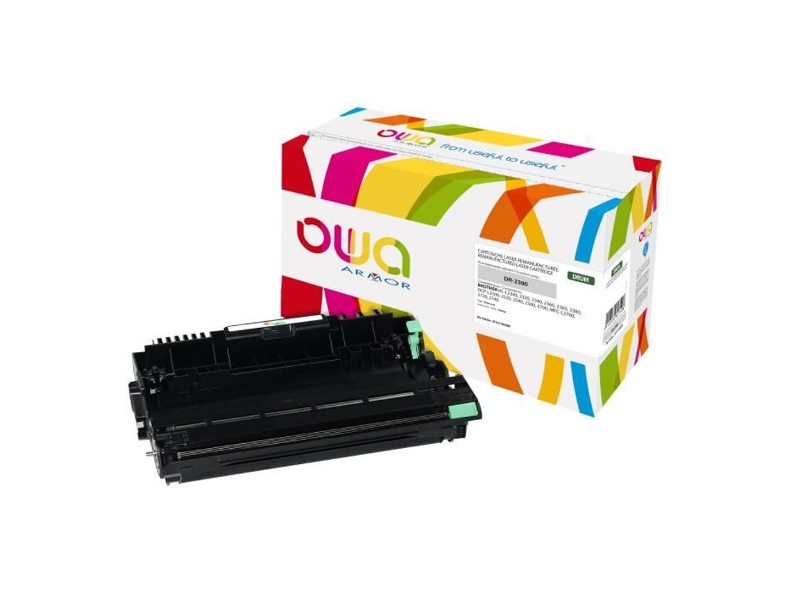 Kit De Toner Brother Dr 2300 Compatível Preto Acessório Genérico
