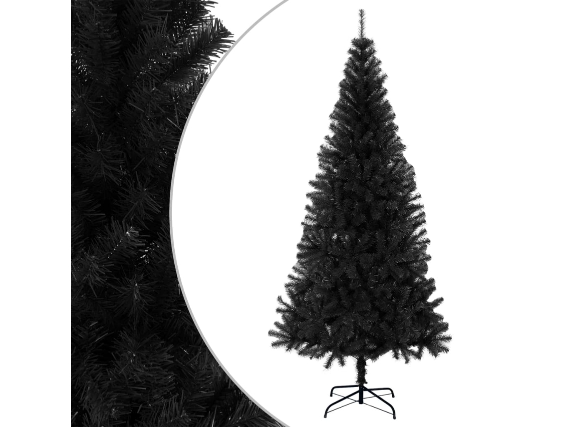 Artificial Christmas Tree, Artificial Christmas Trees Vidaxl Preto Pvc (240 Cm)