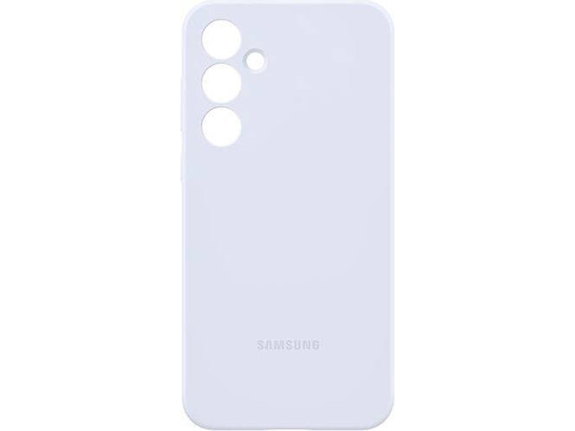 Capa SAMSUNG Galaxy A55 (Outlet Caixa Aberta - Silicone - Azul Claro)