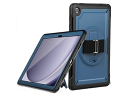 Capa Para Tablet Compatível Com Samsung Galaxy Tab A9+ Com Suporte Integrado E Alça De Mão, Em Pc+tpu.