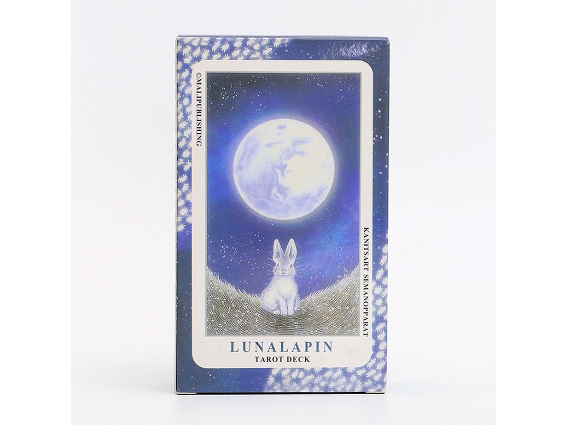 Jogo De Tarô Com Coelhinhos Fofos, 78 Cartas, Embalagem Em Caixa Colorida.
