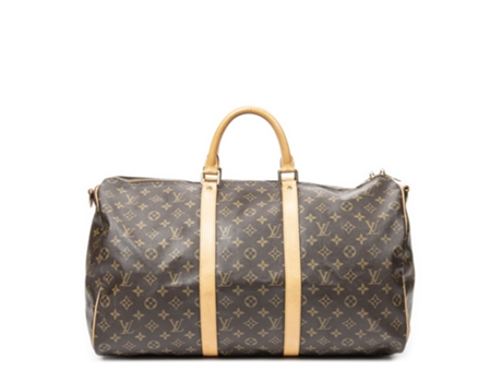 Bolsa De Viagem De Mulher Louis Vuitton Keepall Bandouliere Castanho (tamanho Único)