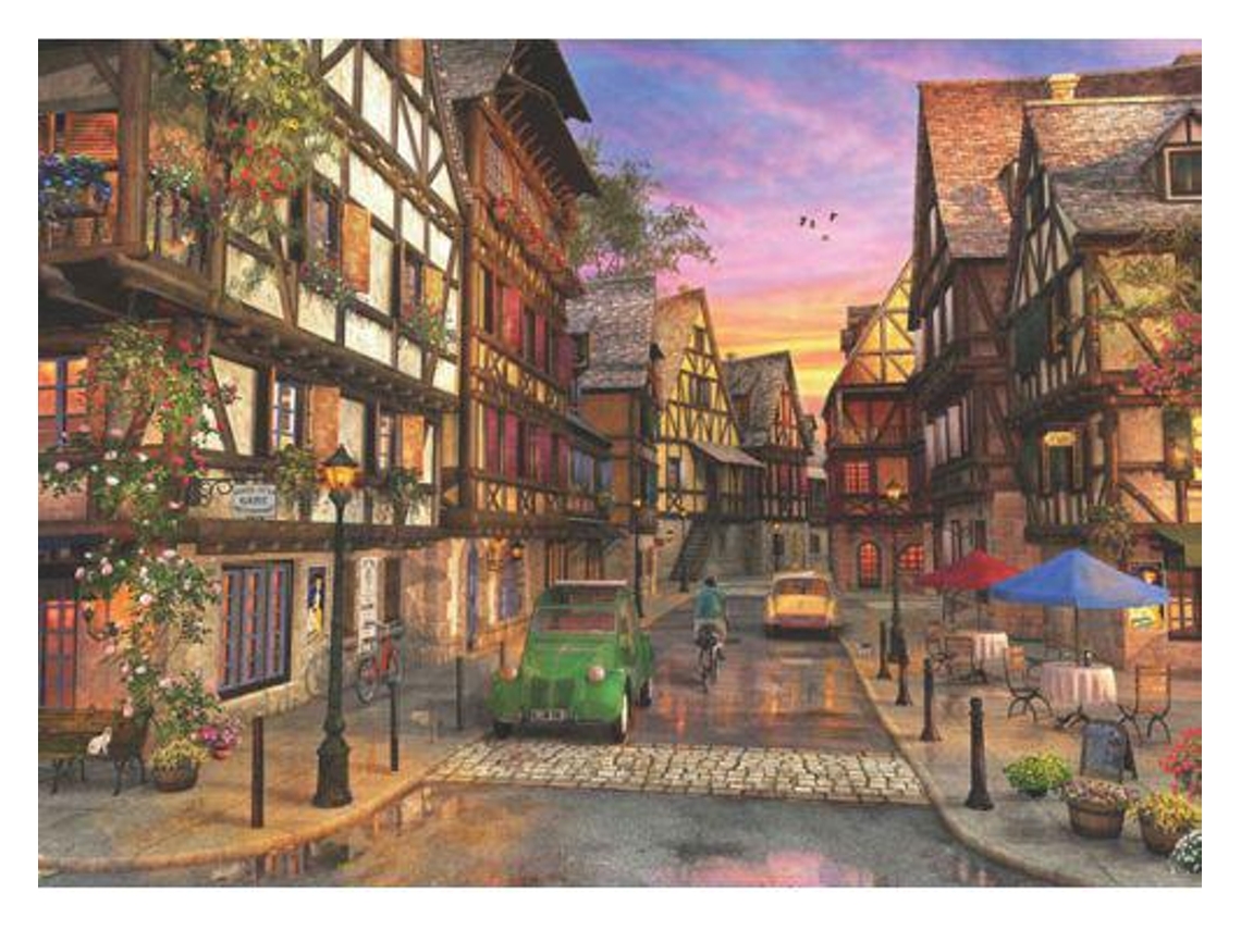 Puzzle Anatolian Rua de Colmar França 1000 Peças