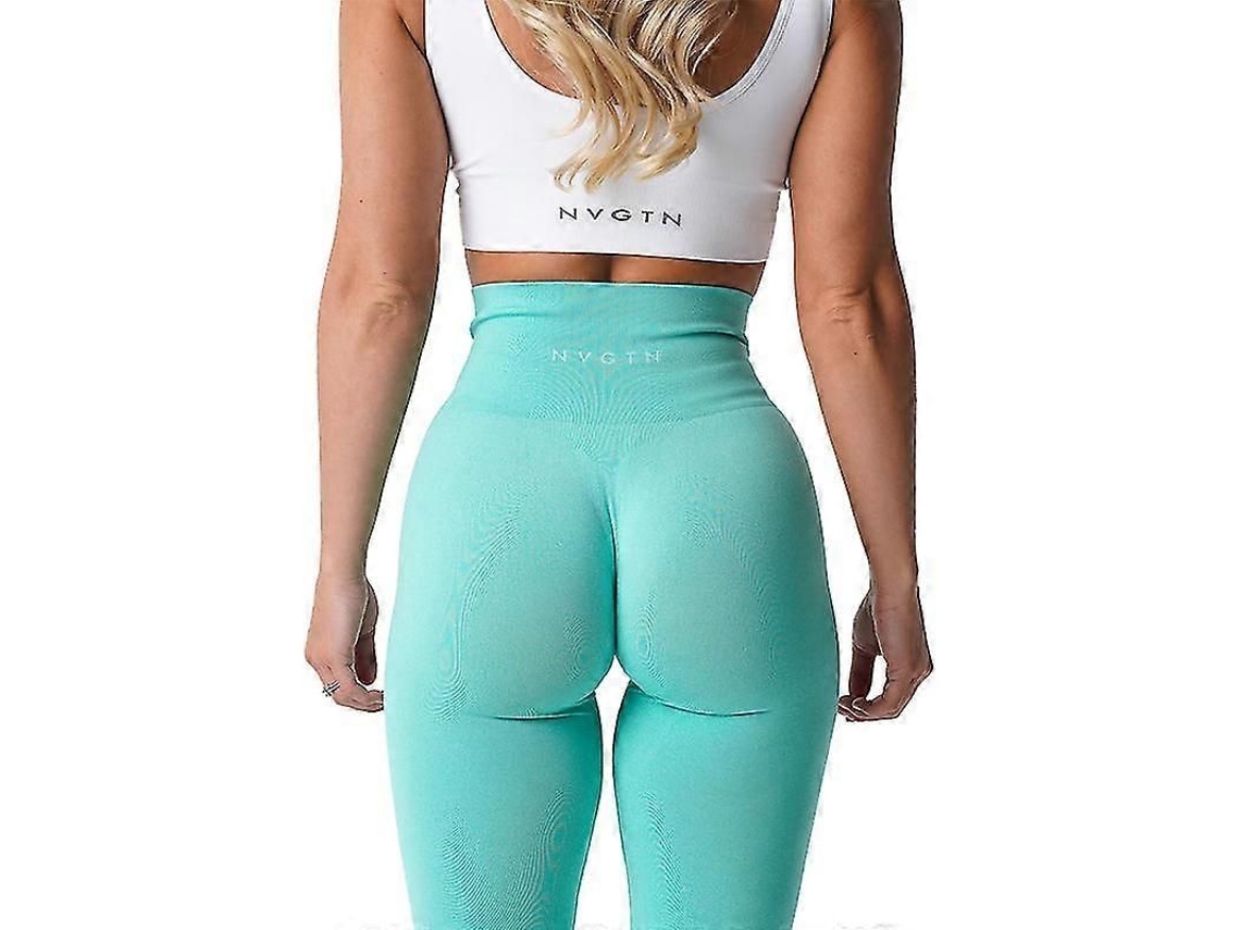 2026 calcinha Legging Ininterrupta Nvgtn Feminina Fitness Elástica Respirável Levanta Bumbum