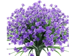 Flores Artificiais para Exterior, Resistentes a Uv, para Jardim AQUAFORGE