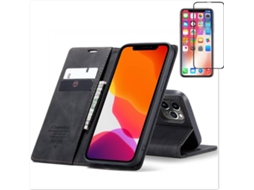 Kit Capa e Película para iPhone 12 Pro MAX PHONESHIELD BD-CM&9D-BK-IP-12PM Preto