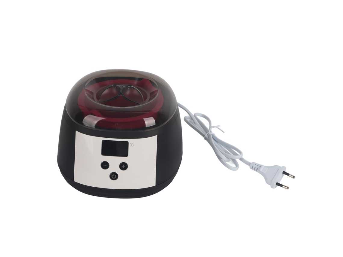Aquecedor de cera elétrico 2026 para depilação com visor LED, controle de temperatura, plugue europeu 100-240V