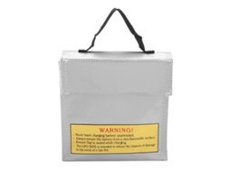 Bolsa de Segurança Portátil Explosion Proof para Bateria Lipo com 3 Tamanhos Número 2 | S/MARCA
