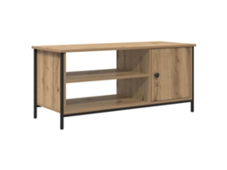 Gabinete para Tv Carvalho Artesanal 100 X 40 X 45 Cm MAISON EXCLUSIVE