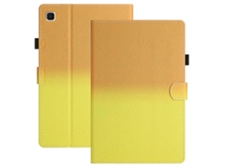 Capa de couro com costura gradiente Webake para Samsung Galaxy Tab A7 Lite T220/T225