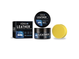 Creme para tratamento de couro automotivo - 100g + esponja