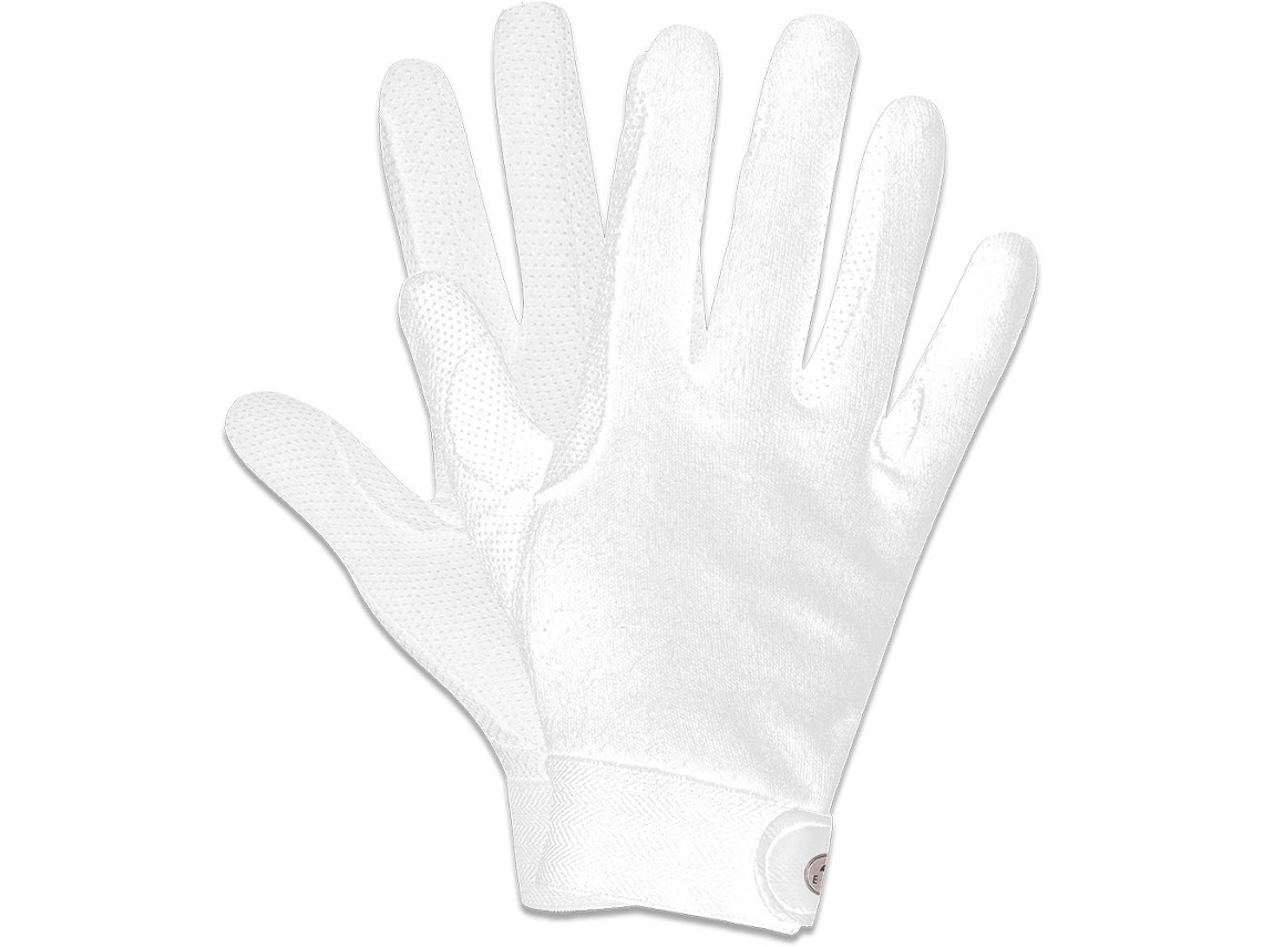 E.L.T. Luvas Equitação Knit Cotton Picot Branco 7-9 Yearse.L.T.