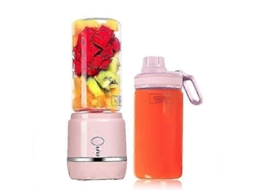 Liquidificador Elétrico Portátil Usb Mini Mixer De Frutas Extrator De Frutas Processador De Alimentos Smoothies Milkshake Copo Liquidificador
