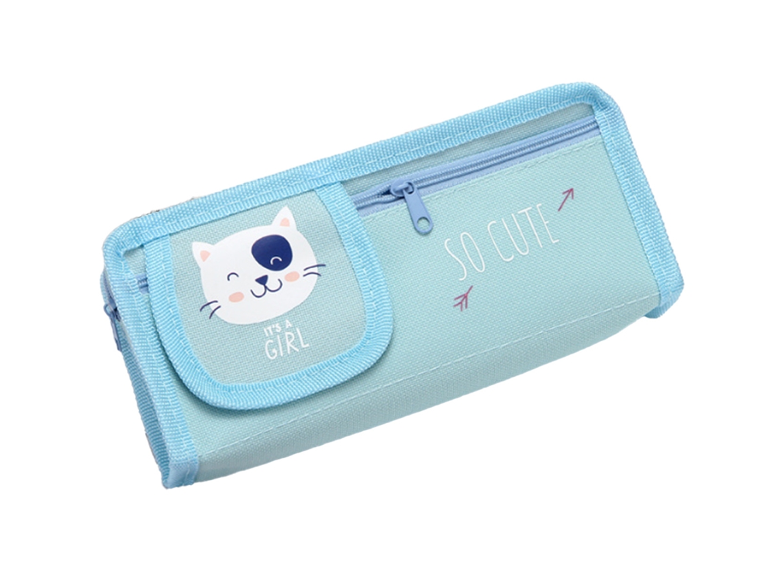 Estojo Grande Para Lápis Caneta, Bolsa De Armazenamento Simples Com Grande Capacidade Para Escola Faculdade Escritório